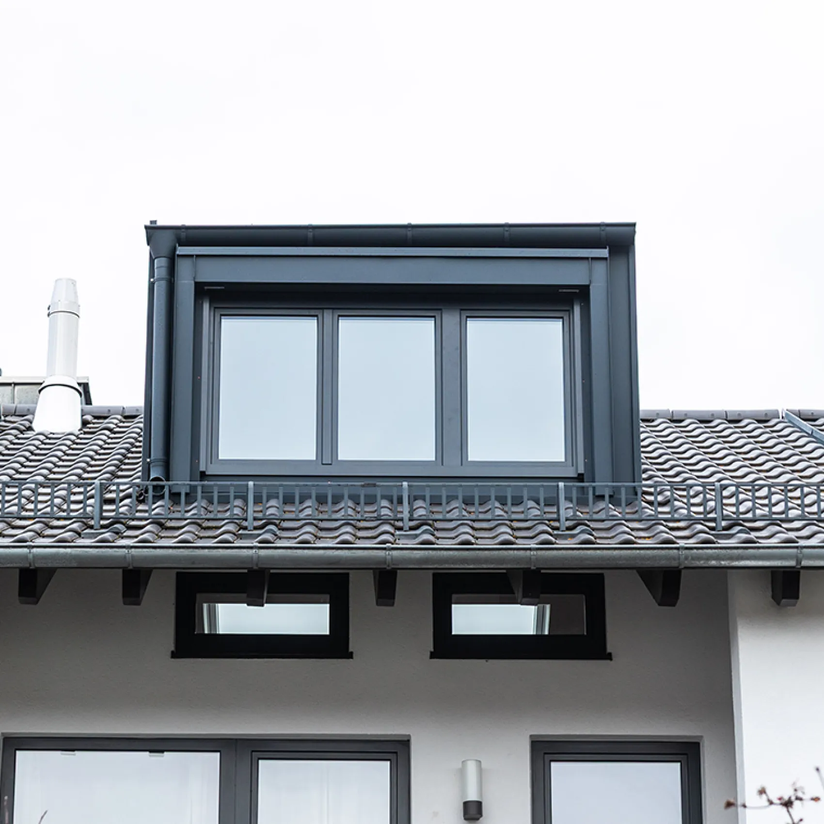 Dachraumerweiterung durch Dachgaube