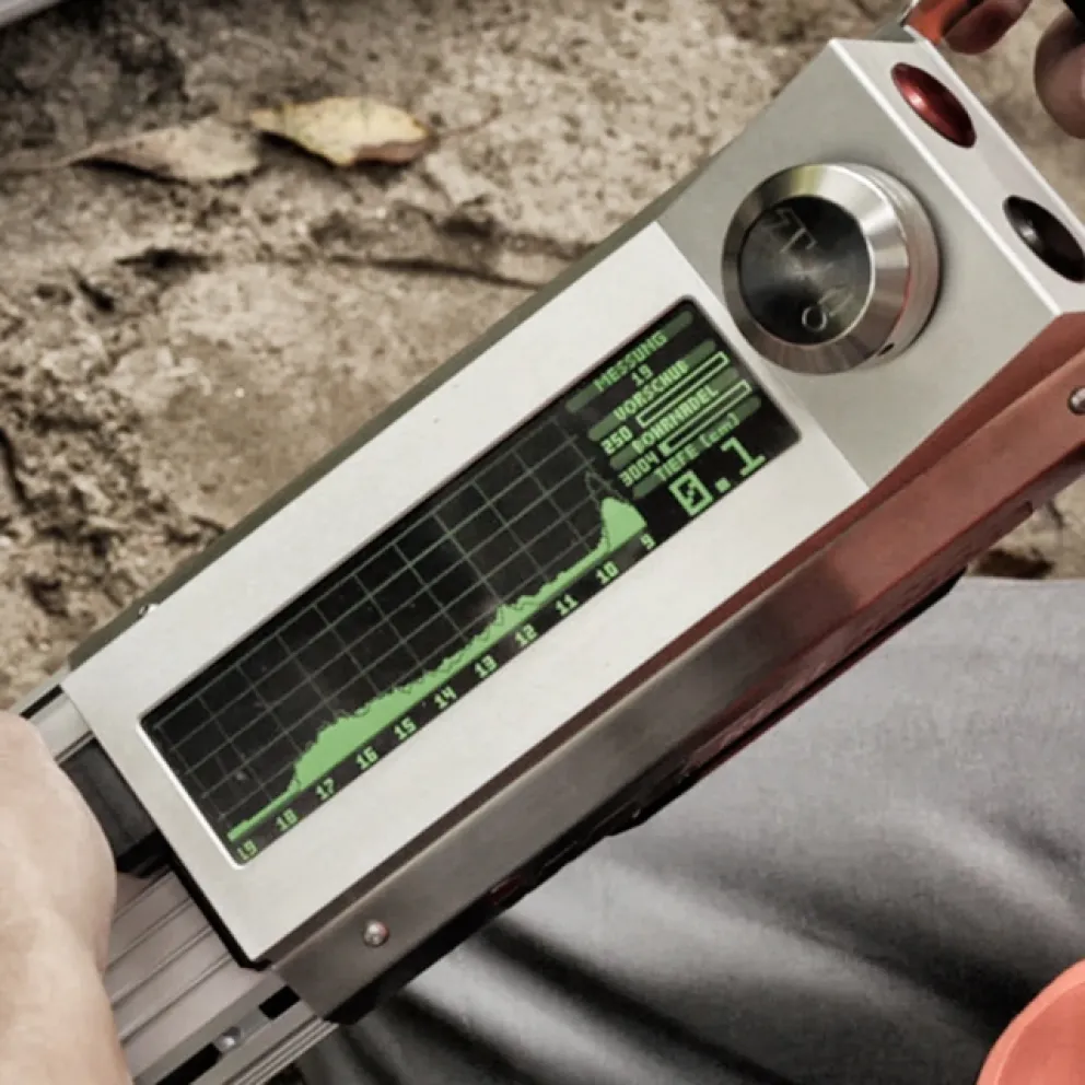 Bohrwiderstandsmessung Voruntersuchungen Bauwerksbestimmung