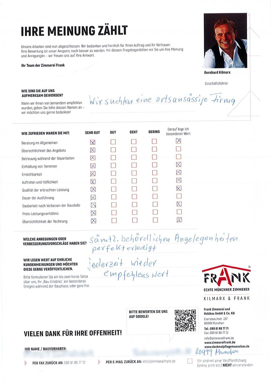 Kundenfeedback