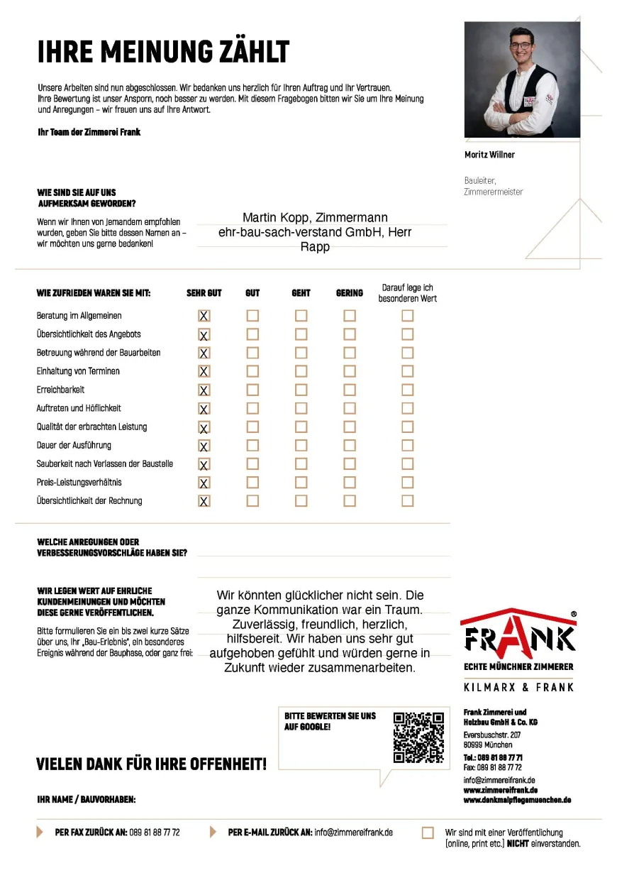 Kundenfeedback