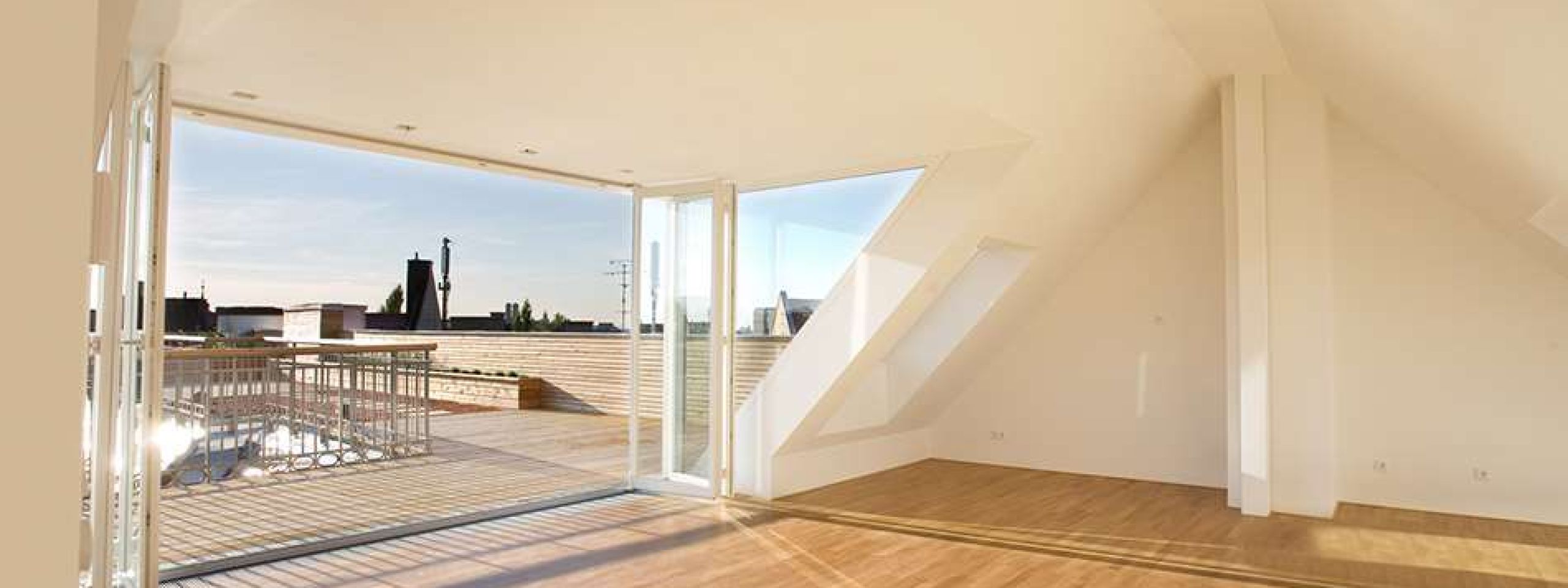 Dachgeschossausbau Dachterrassenanlage