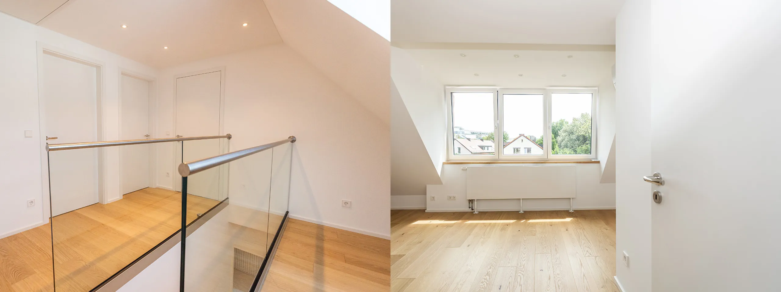 Dachausbau mit Sichtbalken