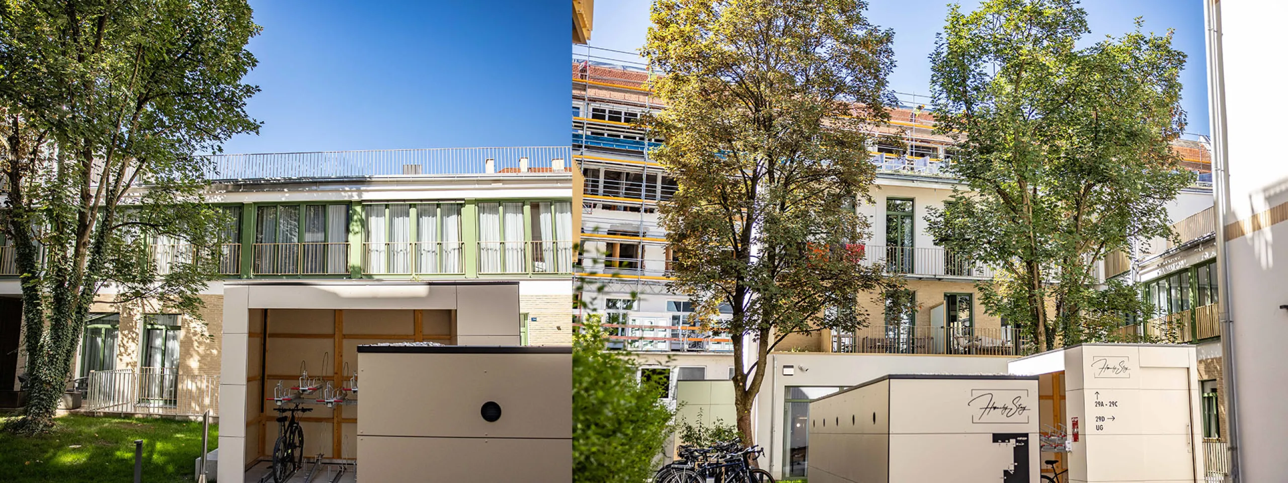 3 Gebäude ein zuhause für München
