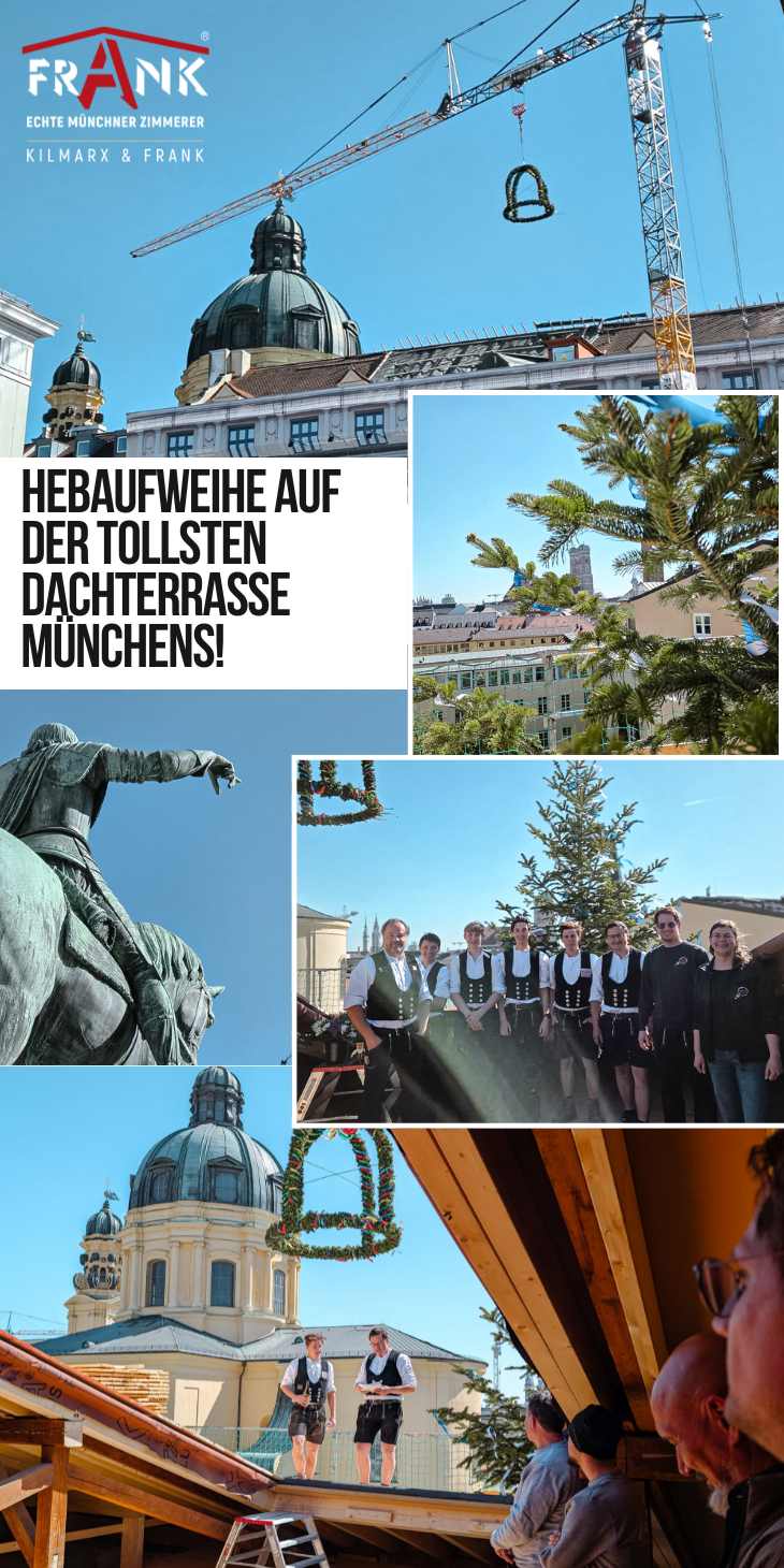 Hebaufweihe auf der tollsten Dachterrasse Münchens!